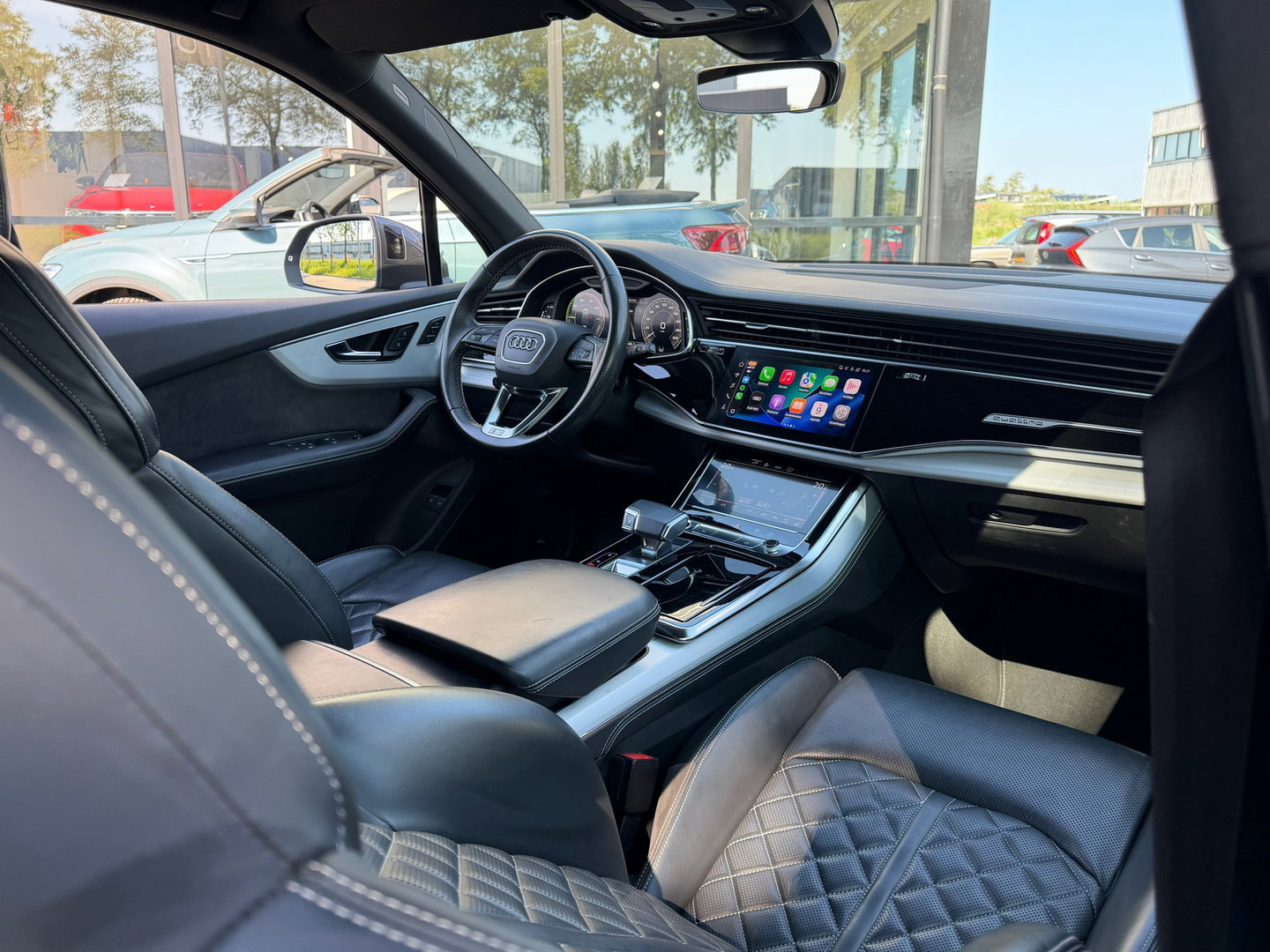 Audi Q7 55 TFSI e quattro S-Line NL-Auto|B&O|Memory|ACC|395PK|Matrix|Camera|Luchtvering
