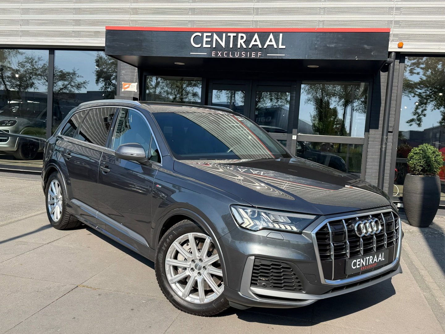 Audi Q7 55 TFSI e quattro S-Line NL-Auto|B&O|Memory|ACC|395PK|Matrix|Camera|Luchtvering