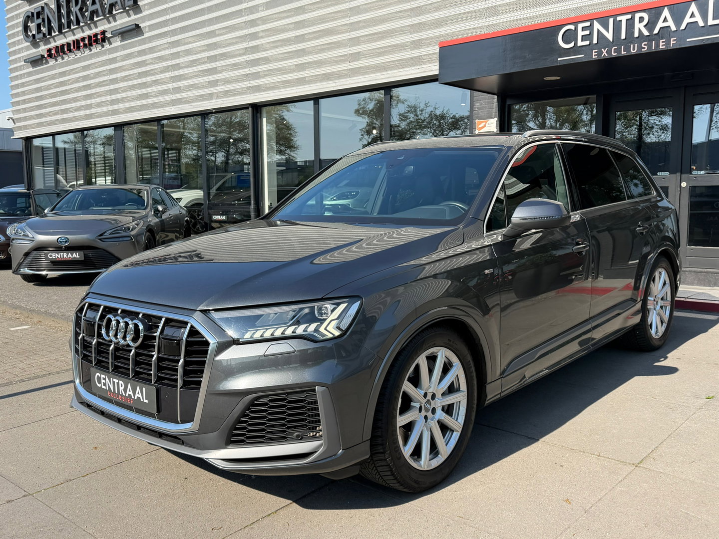 Audi Q7 55 TFSI e quattro S-Line NL-Auto|B&O|Memory|ACC|395PK|Matrix|Camera|Luchtvering