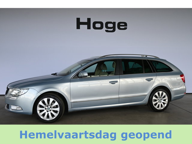 Škoda Superb - Combi 1.8 TSI Elegance Business Line Automaat Navigatie Leder All in Prijs! Inruil Mogelijk!