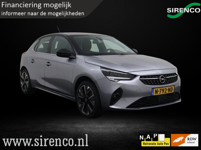 Opel Corsa-e - Elegance 3 fase 50 kWh | 11kw laden | adapive cruise met rijstrook | stoel + stuur verwarming | navigatie |