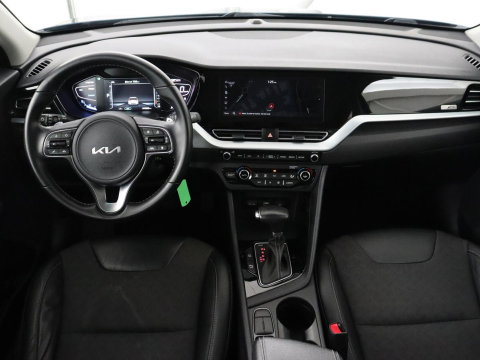 Kia Niro 1.6 GDi Hybrid DynamicLine | Trekhaak | Adaptive cruise | Half leder | Carplay | Camera | Navigatie | Parkeerhulp | Climate control | Lichtmetalen velgen