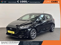 Ford Fiesta - 1.0 EcoBoost Hybrid ST-Line Facelift! Airco ECC Navi Carplay PDC + Camera Achter LM Velgen 17" Full LED Keyless Stoel/Stuurwielverwarming