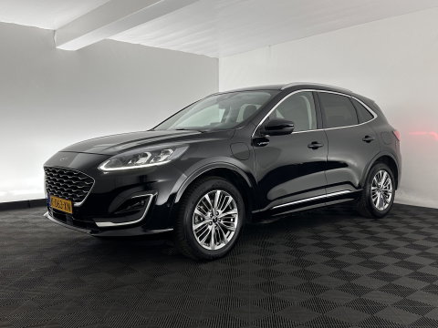 Ford Kuga 2.5 PHEV Vignale (Plug-in) (INCL-BTW) Aut. *LEATHER | ADAPTIVE-CRUISE | FULL-LED | DIGI-COCKPIT | KEYLESS | DAB | CARPLAY | NAVI-FULLMAP | MEMORY-PACK | HEATED-COMFORTSEATS | PRIVACYGLASS | TOWBAR | 18''ALU*
