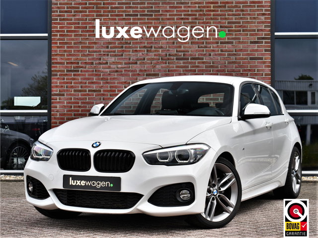 BMW 1 Serie - 118i M-Sport NL-auto 18inch Leder LED Shadowline