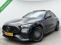 Mercedes-Benz C-Klasse - 200|Launch|Edition|AMG Line|Vol Opties|2022|Eerste Eigenaar|NL Auto|Pano|Head Up|Achterasbesturing|Sfeerverlichting
