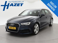 Audi A3 - Sportback 40 TFSI 190 PK S-TONIC AUT. DESIGN PRO LINE *COSMOSBLAUW METALLIC* + CARPLAY | STOEL/STUURVERW. | 18 INCH