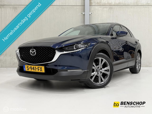 Mazda CX-30 - 2.0 e-SkyActiv-G M Hybrid Luxury Leer Carplay Bose 360 Camera Trekhaak LED ACC