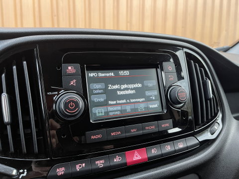 Fiat Doblò 1.3 MJ L1 | Marge! | Trekhaak | Navigatie | Airconditioning | Cruise Control | Bluetooth | DAB | Multifunctioneel Stuurwiel | Elektrische Spiegels | Elektrische Ramen |