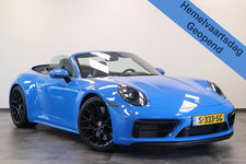 Porsche 911 - Cabrio 3.0 Carrera 4 GTS Sport Chrono X- Sight NL Auto 480PK! Shark blue Dealer onderhouden * Hemelvaartsdag geopend van 12:00 tot 17:00u *