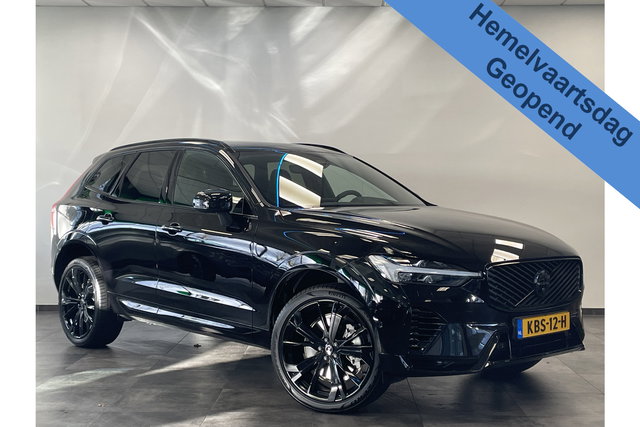 Volvo XC60 - 2.0 T8 Plug-in hybrid AWD Ultra Black Edition Luchtvering Harman & Kardon * Hemelvaartsdag geopend van 12:00 tot 17:00u *