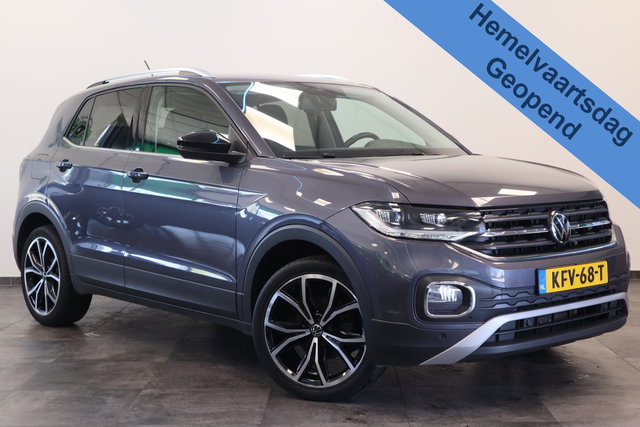 Volkswagen T-Cross - 1.0 TSI Style Navigatie Full-led Adaptive-Cruise * Hemelvaartsdag geopend van 12:00 tot 17:00u *