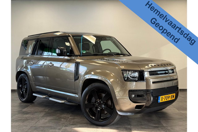 Land Rover Defender - 110 2.0 P400e 110 X-Dynamic HSE Memory Clearsight Mirror Black Pack Koelbox * Hemelvaartsdag geopend van 12:00 tot 17:00u *