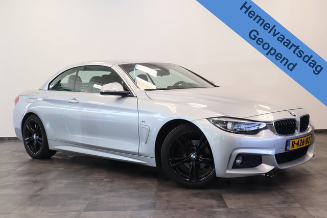 BMW 4 Serie - Cabrio 420i High Executive Cruise/Climate M Sport * Hemelvaartsdag geopend van 12:00 tot 17:00u *