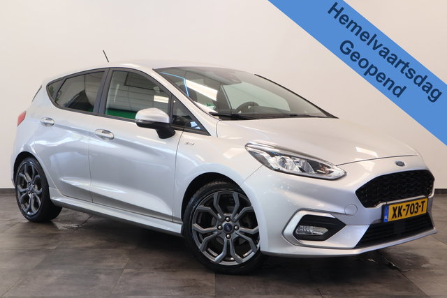 Ford Fiesta - 1.0 EcoBoost ST-Line Navigatie Clima Parkeersensor achter * Hemelvaartsdag geopend van 12:00 tot 17:00u *