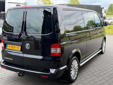 Volkswagen Transporter 2.0 TDI L2H1 DC Automaat Leer Zwart