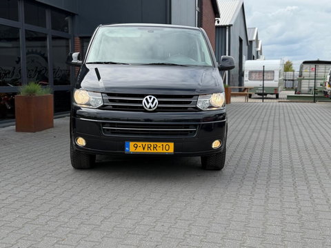 Volkswagen Transporter 2.0 TDI L2H1 DC Automaat Leer Zwart