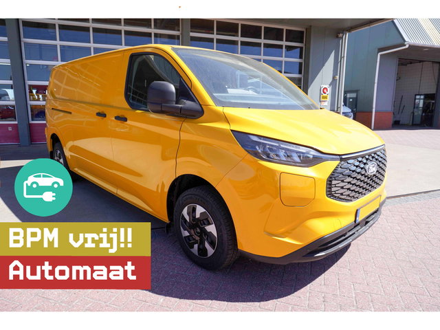 Ford E-Transit - Cust. 340 L2H1 136PK Trend 65 kWh Automaat nr. V113 | Airco | Cruise | Camera | Apple CP| Trekhaak
