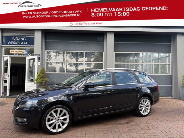 Škoda Octavia - Combi 1.4 TSI Greentech Elegance Businessline 141PK Leer,Navi,17Inch,Cruise Bj 2014 Dealer onderhouden