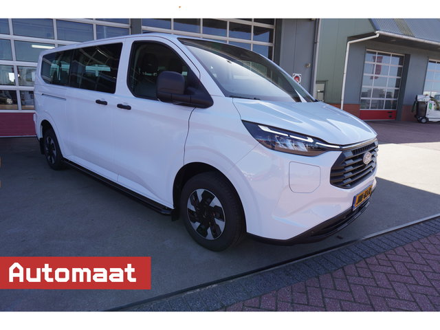 Ford Transit Custom - 340L 2.5 PHEV 233PK L2H1 Trend 9 Persoons PHEV Automaat Nr. V055 | Hybride | Airco | Cruise | Apple CP| Side bars