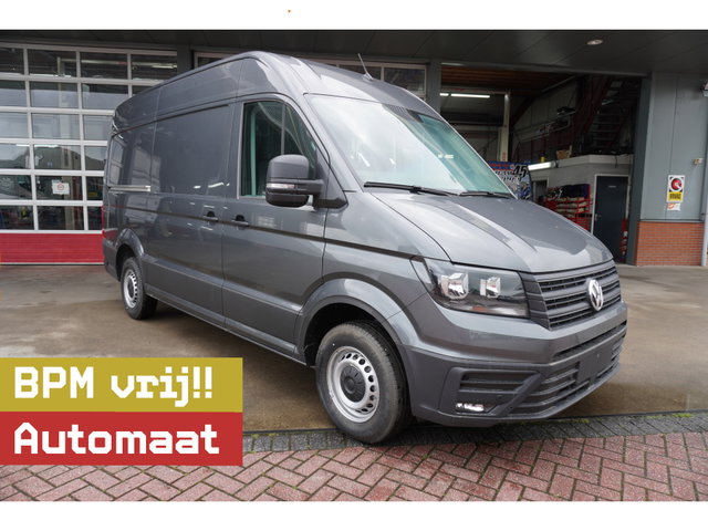 Volkswagen Crafter - 35 2.0 TDI 141 PK L3H3 Automaat Nr. V042 | Airco | Cruise | Navi | Betimmering