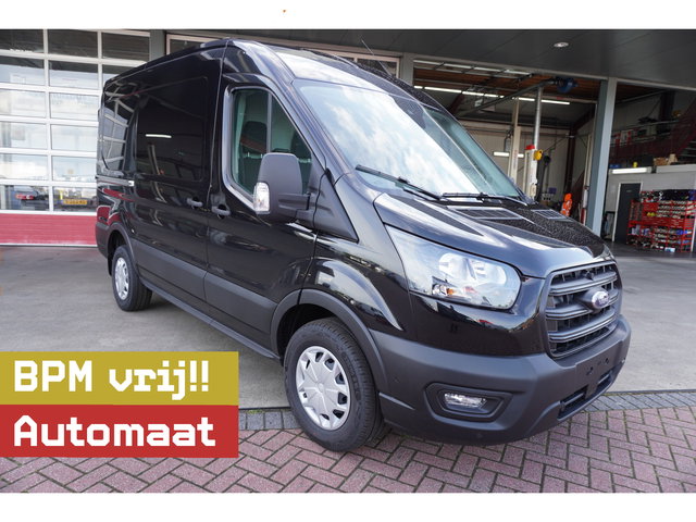 Ford Transit - 350M 2.0 TDCI 130PK L2H2 Trend Automaat Nr. V061 | Airco | Cruise | Navi | Camera |Trekhaak