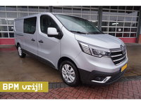 Renault Trafic - 2.0 Blue dCi 130PK T29 L2H1 Advance Dubbelcabine Nr. V144 | Airco | Cruise | Camera |Trekhaak | Apple CP| Betimmering | 17"LM Velgen