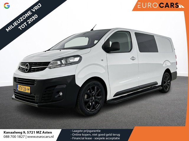 Opel Vivaro - 145pk L3H1 Dubbele Cabine Sport Edition Navigatie Climate Control Trekhaak Trekhaak Parkeer sensoren Lichtmetalen Velgen