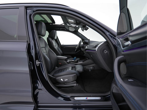 BMW iX3 High Executive 80 kWh Facelift [ 3-Fase-11kW) ] {SOH-100%} (INCL-BTW) Aut. *PANO | LEATHER | ADAPTIVE-CRUISE | FULL-LED | HARMAN/KARDON | TOPVIEW | MEMORY-PACK | BLINDSPOT | DIGI-COCKPIT | HEATED-COMFORTSEATS | DAB+ | NAVI-FULLMAP | HEAD-UP | 20''ALU