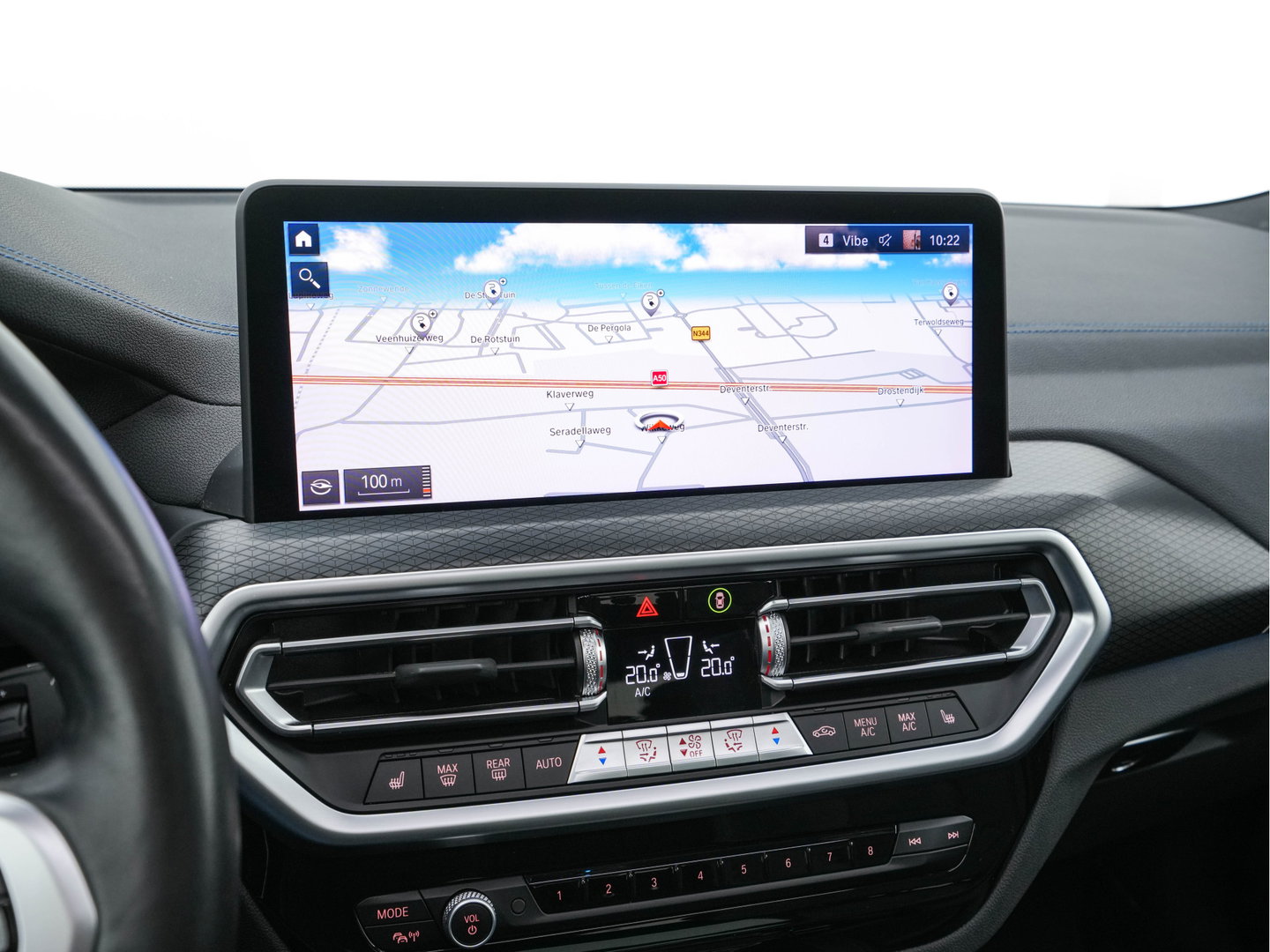 BMW iX3 High Executive 80 kWh Facelift [ 3-Fase-11kW) ] {SOH-100%} (INCL-BTW) Aut. *PANO | LEATHER | ADAPTIVE-CRUISE | FULL-LED | HARMAN/KARDON | TOPVIEW | MEMORY-PACK | BLINDSPOT | DIGI-COCKPIT | HEATED-COMFORTSEATS | DAB+ | NAVI-FULLMAP | HEAD-UP | 20''ALU