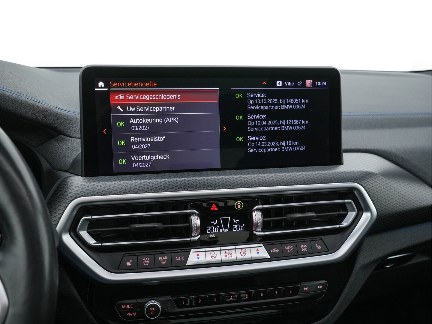 BMW iX3 High Executive 80 kWh Facelift [ 3-Fase-11kW) ] {SOH-100%} (INCL-BTW) Aut. *PANO | LEATHER | ADAPTIVE-CRUISE | FULL-LED | HARMAN/KARDON | TOPVIEW | MEMORY-PACK | BLINDSPOT | DIGI-COCKPIT | HEATED-COMFORTSEATS | DAB+ | NAVI-FULLMAP | HEAD-UP | 20''ALU