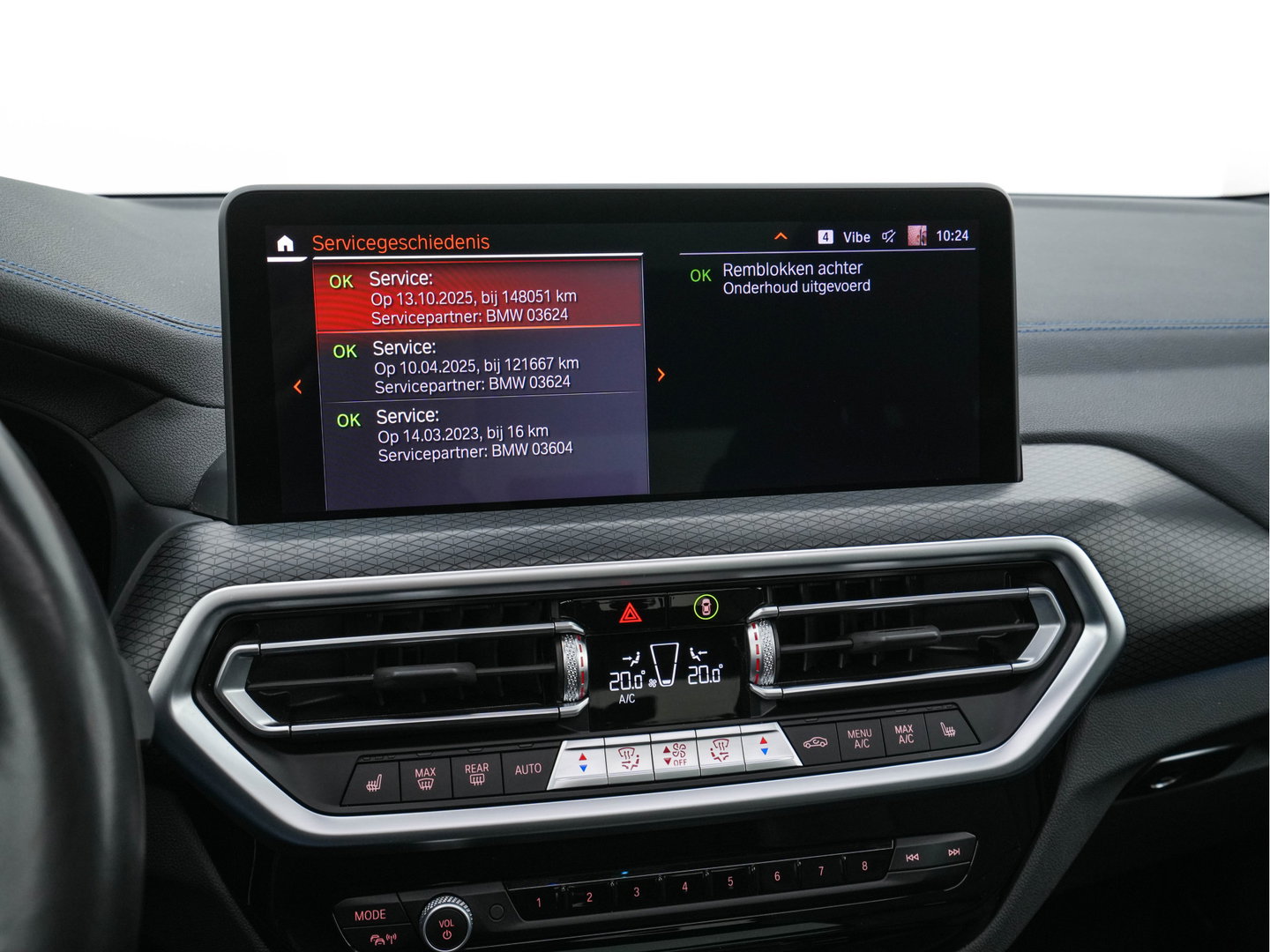 BMW iX3 High Executive 80 kWh Facelift [ 3-Fase-11kW) ] {SOH-100%} (INCL-BTW) Aut. *PANO | LEATHER | ADAPTIVE-CRUISE | FULL-LED | HARMAN/KARDON | TOPVIEW | MEMORY-PACK | BLINDSPOT | DIGI-COCKPIT | HEATED-COMFORTSEATS | DAB+ | NAVI-FULLMAP | HEAD-UP | 20''ALU