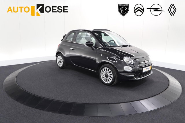 Fiat 500C - 1.0 Hybrid Dolcevita | Elektrisch Vouwdak | Apple Carplay | Parkeersensoren | Climate Control