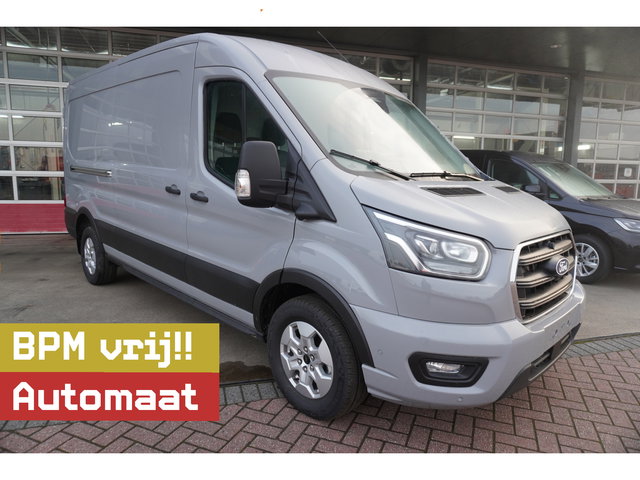 Ford Transit - 350L 2.0 TDCI 165PK L3H2 Limited Automaat Schuifdeur L+R Nr. V106 | Airco | Adap.Cruise | Navi | Camera