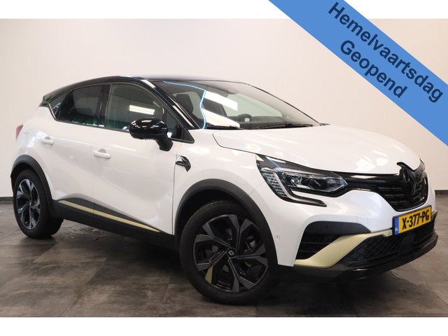 Renault Captur - 1.6 E-Tech full hybrid 145 E-Tech engineered ACC PDC Navi Stoelverwarming 360 Camera NAP! * Hemelvaartsdag geopend van 12:00 tot 17:00u *