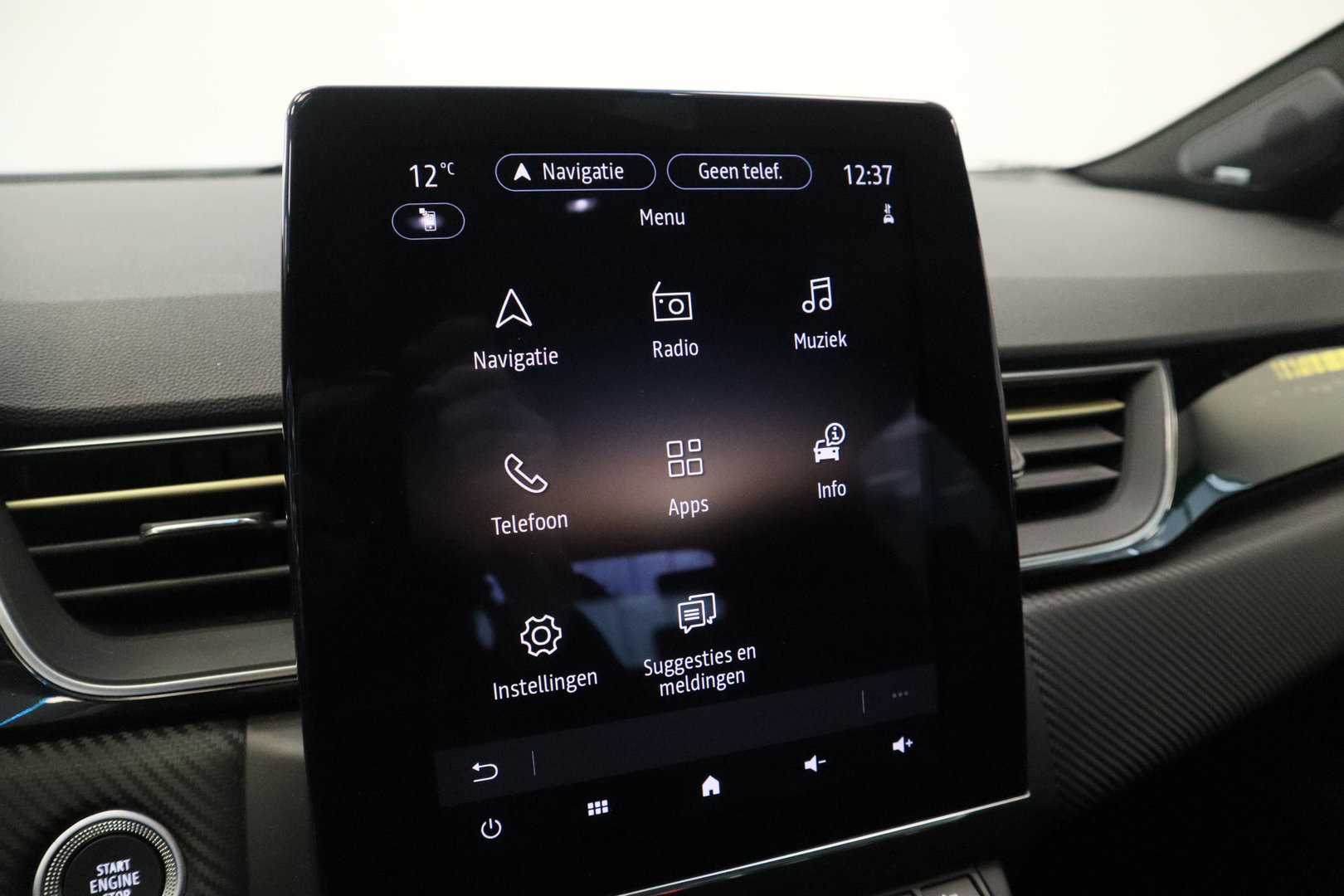 Renault Captur 1.6 E-Tech full hybrid 145 E-Tech engineered ACC PDC Navi Stoelverwarming 360 Camera NAP! 24 Maanden garantie* (Vraag naar de voorwaarden)
