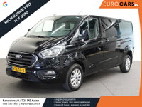 Ford Transit Custom - 300 2.0 TDCI L2H1 Limited Dubbele cabine Automaat Navigatie Airco 2x Schuifdeuren Trekhaak Parkeersenoren Carplay Trekhaak