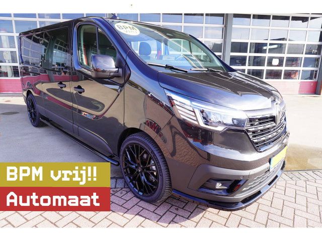 Renault Trafic - 2.0 Bleu dCi 170PK L2H1 Red Edition DubbelCabine Automaat 20"LM velgen Nr. V072 |  Climate | Navi | Camera | Schuifdeur L/R | Black out pakket