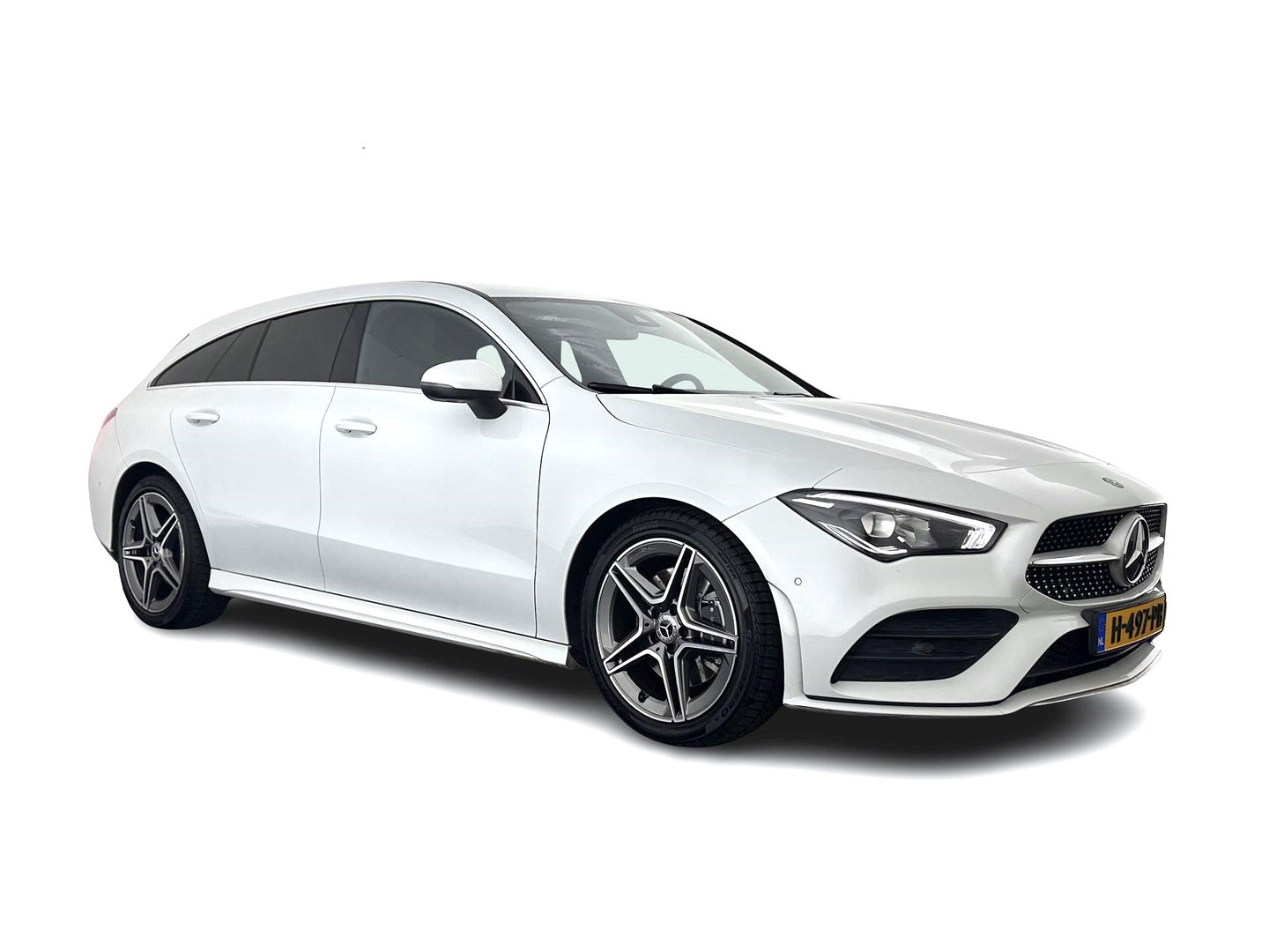 Mercedes-Benz CLA-Klasse Shooting Brake 200 Business Solution AMG (INCL.BTW) Aut. *LEATHER-MICROFIBRE | FULL-LED | HEATED-SPORTSEATS | DIGI-COCKPIT | DAB+ | NAVI-FULLMAP | CAMERA | PRIVACYGLASS | SHIFT-PADDLES | 18''ALU*