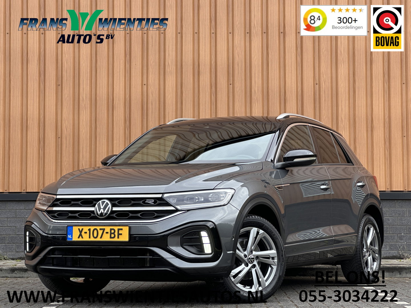 Volkswagen T-Roc 1.0 TSI R-Line Business | Massage | IQ Light | DAB | Stoelverwarming | Achteruitrijcamera | Apple Carplay | ECC |