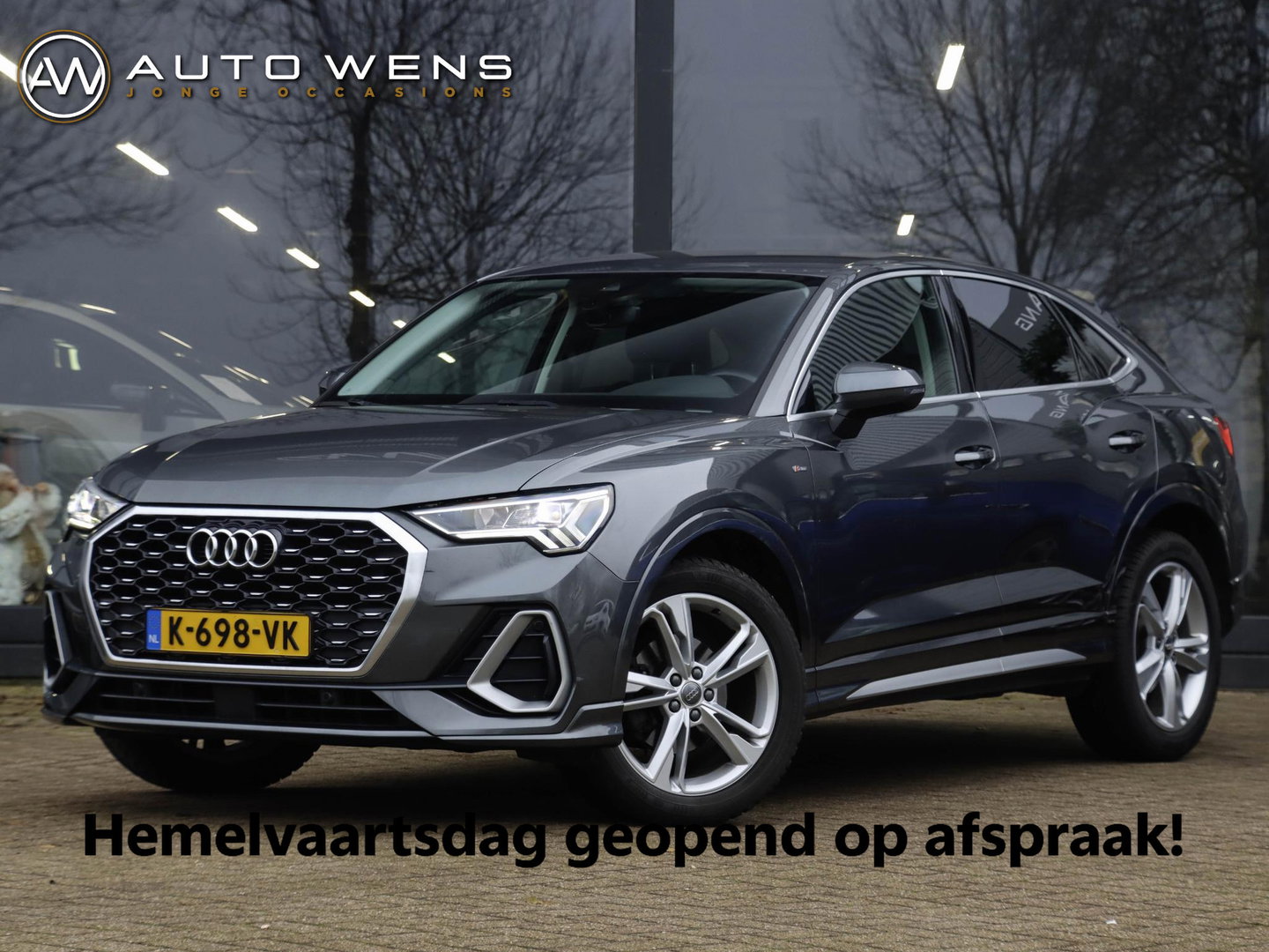 Audi Q3 Sportback 35 TFSI S-Line Automaat Adaptive Cruise Daytonagrijs 19 inch