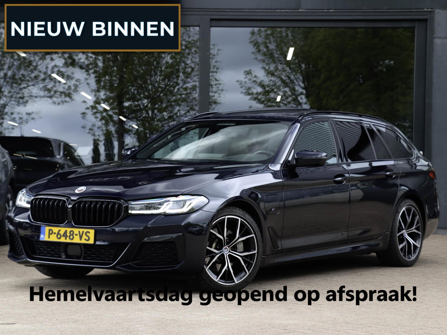 BMW 5 Serie Touring 530e M Sport Panodak ACC 360 Co-Pilot Pack Laser SoH 93%