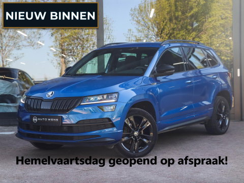 Škoda Karoq 1.5 TSI ACT Sportline 150PK DSG Adapt. Cruise Race Blue 22.000km!