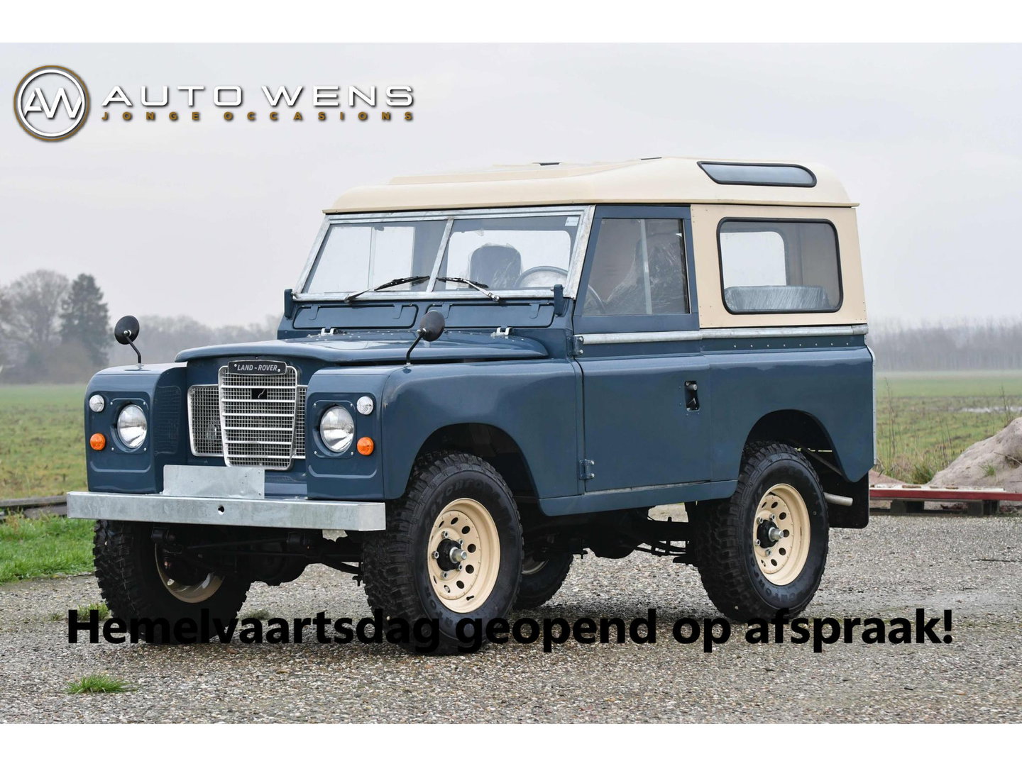 Land Rover 88 Series III Diesel Santana | Hardtop | Compl. gerestaureerd | Oldtimer | BTW verrekenbaar!