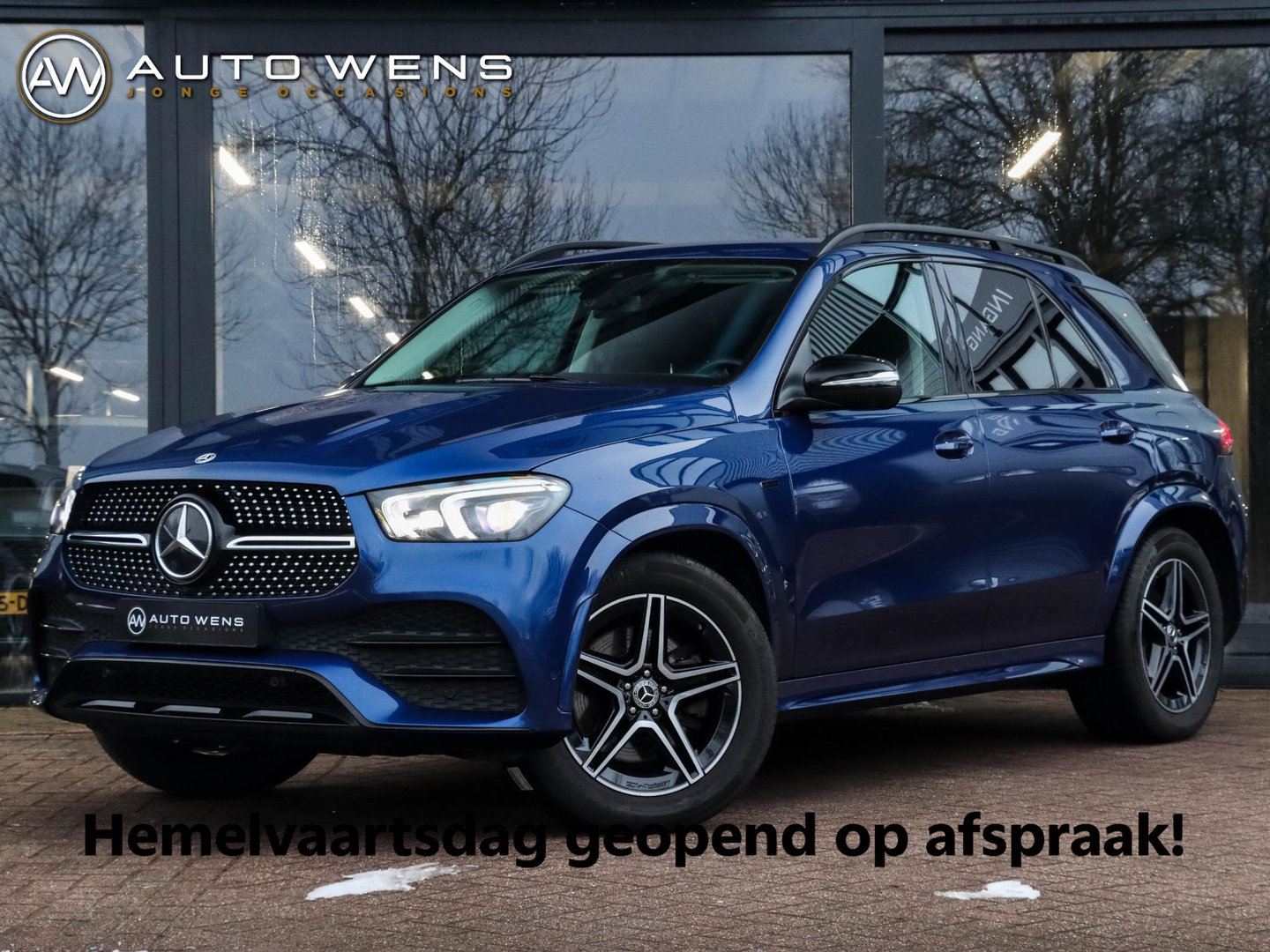 Mercedes-Benz GLE 350 e 4MATIC SoH 96% AMG Night Trekhaak 1e eig. Brilliant Blue