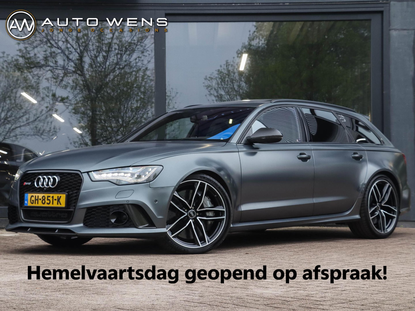 Audi RS6 4.0 TFSI RS 6 quattro Keramisch B&O Adv. HeadUp Nachtzicht Panodak Softclose