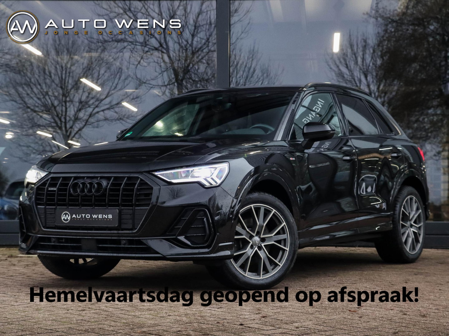 Audi Q3 40 TFSI 190pk Quattro Aut. S line Trekhaak wegkl. Sfeerverl. Virtual Cockpit