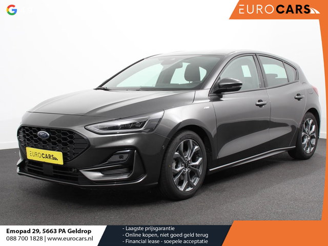 Ford Focus - 1.0 Focus 125 PK HB ST-Line Automaat Navigatie Climate control Cruise control Carplay/Android Auto LM velgen Parkeersensoren Led Matrix koplampen