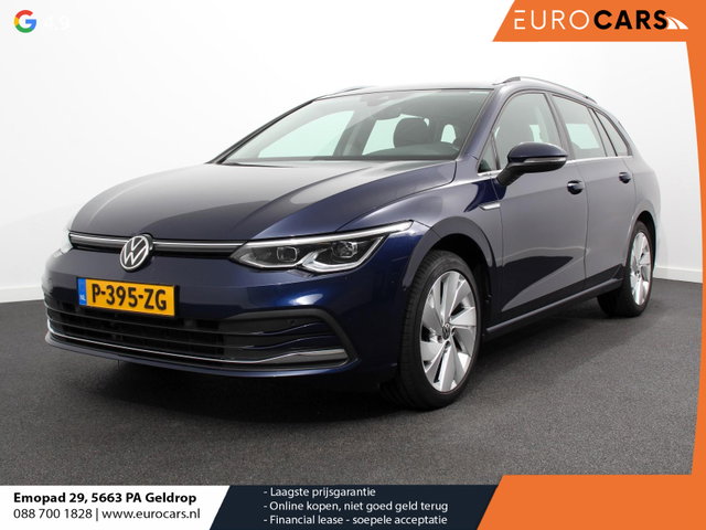 Volkswagen Golf - Variant 1.5 eTSI 150pk DSG Style Navigatie Climate Control Camera Parkeer Sensoren Adaptive Cruise control Achterklep elektrisch bedienbaar Stoelverwarming