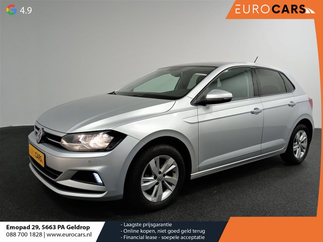 Volkswagen Polo - 1.0 TSI DSG Comfortline Navigatie Climate Control Parkeer Sensoren DAB Extra Getint Glas Lichtmetalen velgen